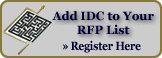 Add IDC to your RFP list